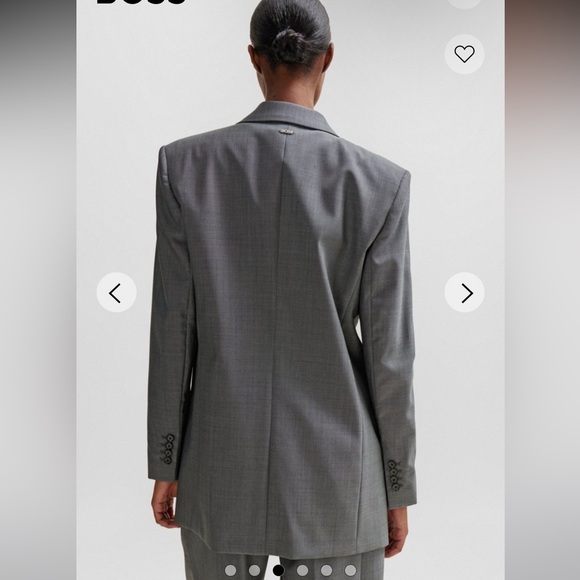 Hugo Boss‼️‼️ Suit RELAXED-FIT JACKET and PANTS 
SHARKSKIN ITALIAN WOOL‼️ - Picture 3 of 13